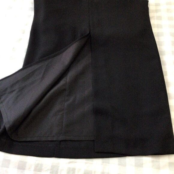 JOSEPH Ribkoff long black dress classic open back ribbon sleeveless black size 4 - Picture 11 of 15